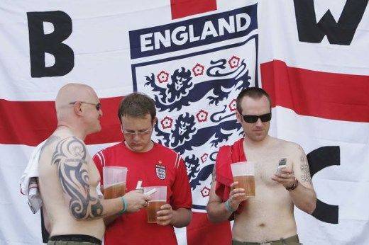 British fans urged by German police not to drink beer, report says