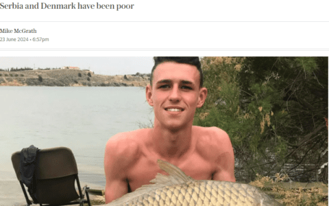 Foden the Fisherman Goes Online During Euro Cup! Dodging Criticism, Believes England Will Top Group