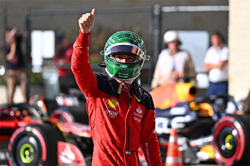 US F1 Grand Prix Qualifying Results: Leclerc Takes Pole, Verstappen's Time Scrapped!