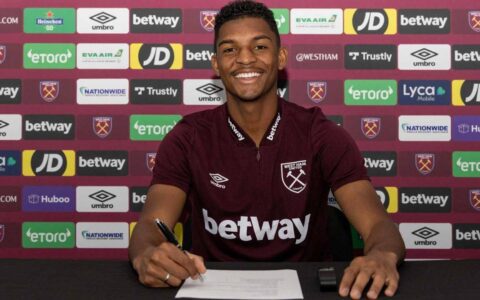 West Ham United Official: Club Signs 18-Year-Old Brazilian Wonderkid Guilherme