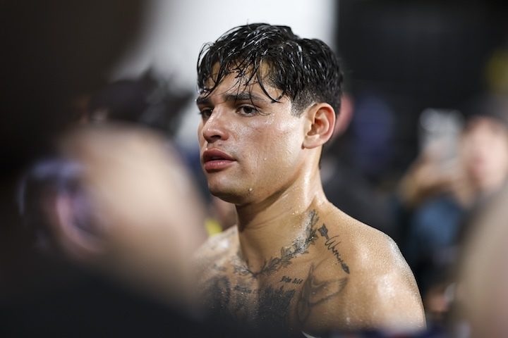 Ryan Garcia Arrested for Vandalizing Hotel Property