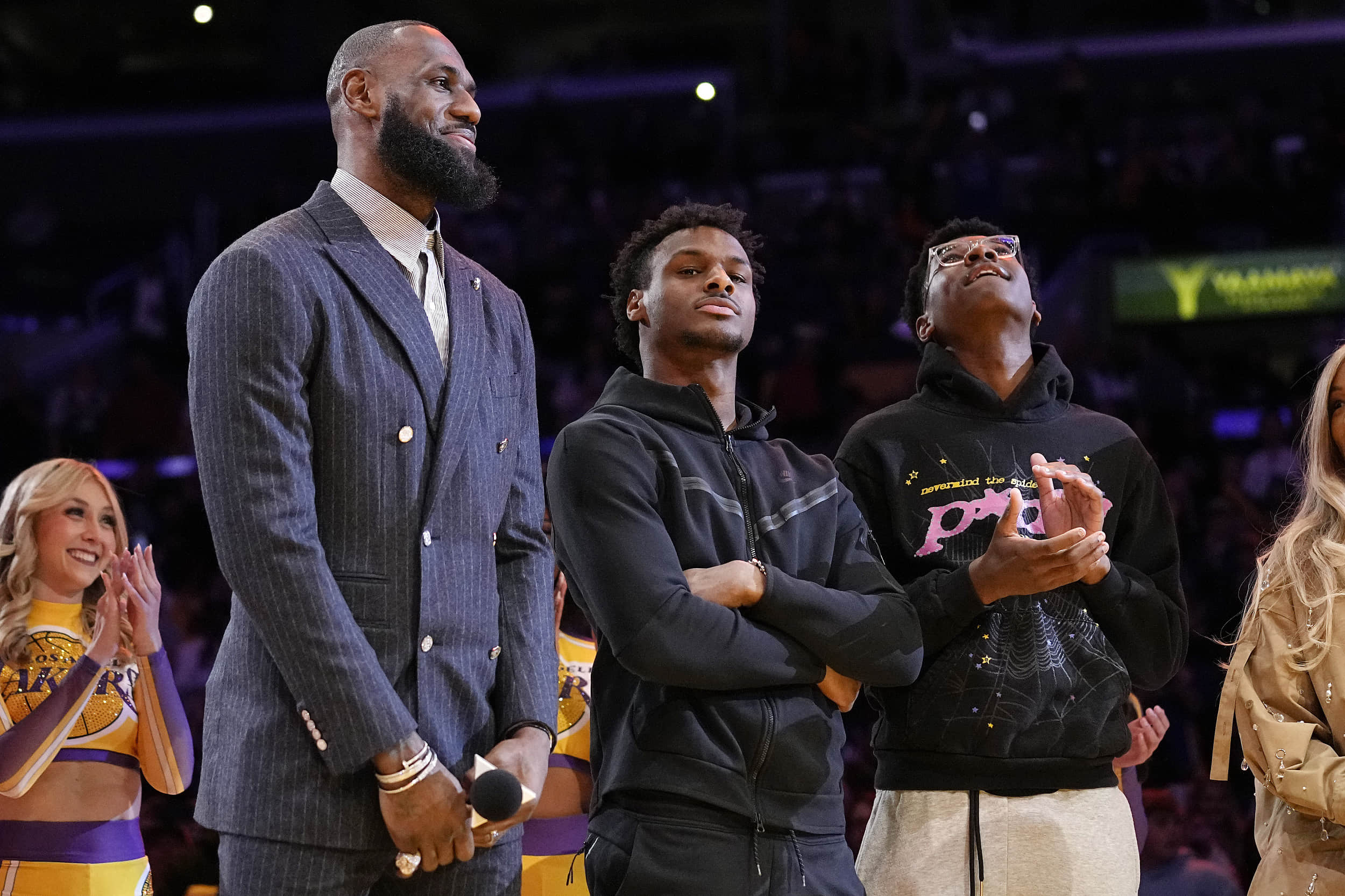 Lakers Notebook: Bronny James' athleticism in workout impresses, his D skills catch Lakers' eye