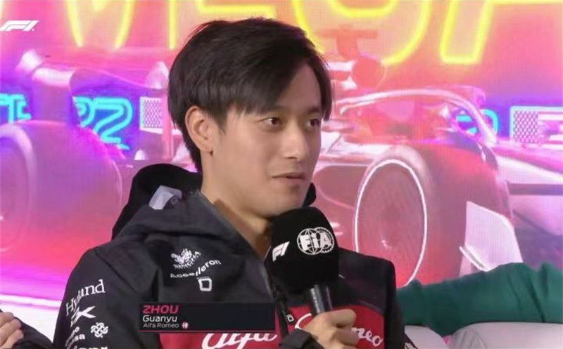 Zhou Guanyu says it was tough to block out negativity when he first joined F1 two years ago!