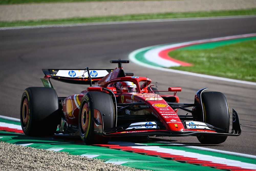 Emilia Romagna Grand Prix FP2: Leclerc stays on top as Verstappen struggles for feel
