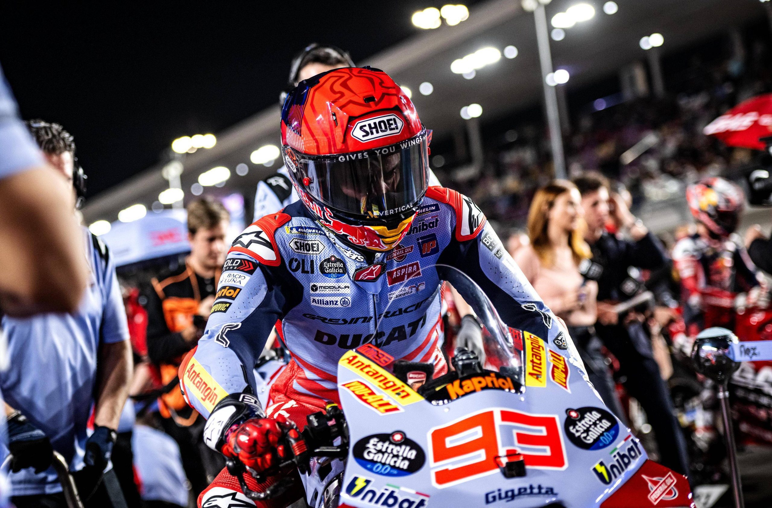 2024 MotoGP Qatar Sprint Race Top Five Finish