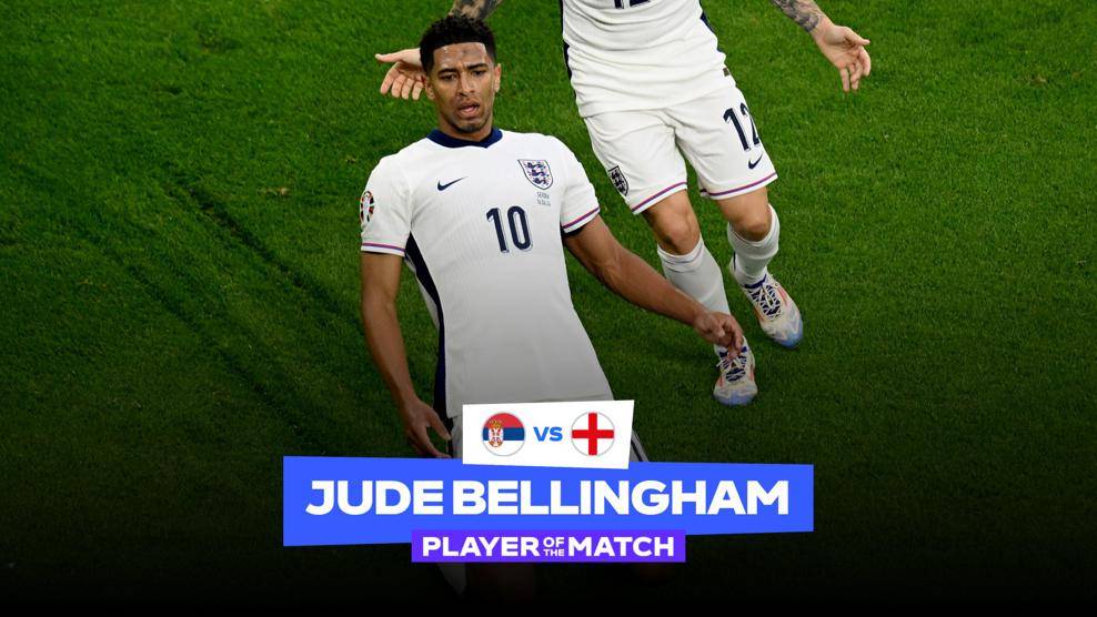 Bellingham Named Man of the Match in England-Serbia Fixture