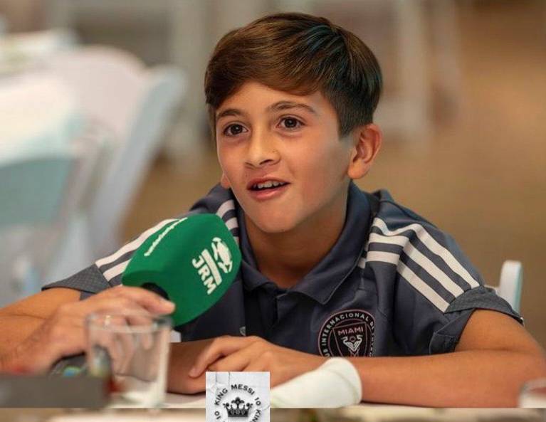 Thiago Messi, Messi's Eldest Son: "I Want to Play with Yamil"