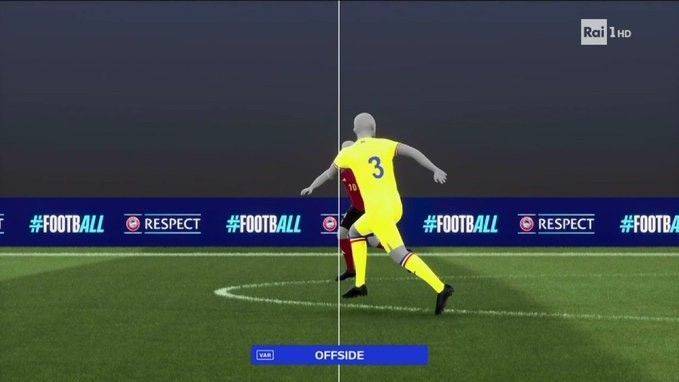 Nano-Offside Incident! Video Replay Reveals Lukaku's Leg in Offside Position