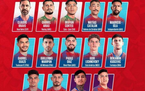 Chile announces Copa América squad: Vidal & Medel miss out, Sanchez included