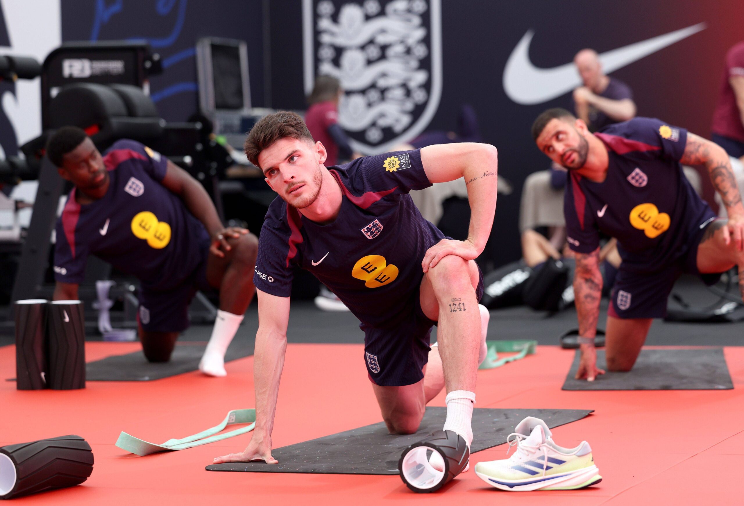 Gareth Southgate may struggle on the pitch, but he excels in team bonding: The Sun reports England squad attended yoga session after draw with Denmark