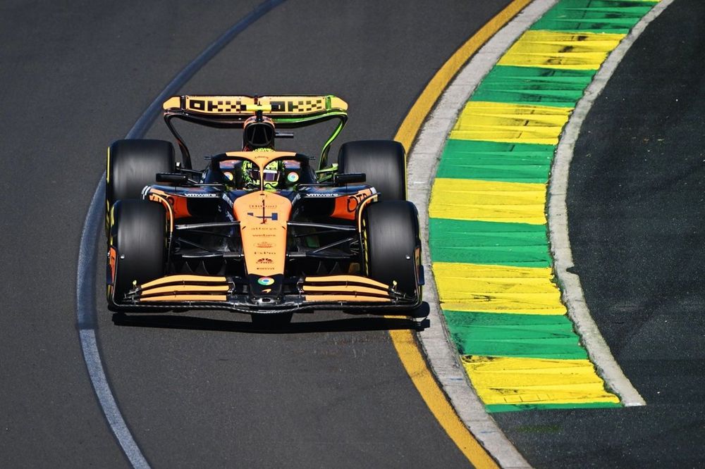 Australian Grand Prix FP1: Norris tops interrupted session, Albon hits wall