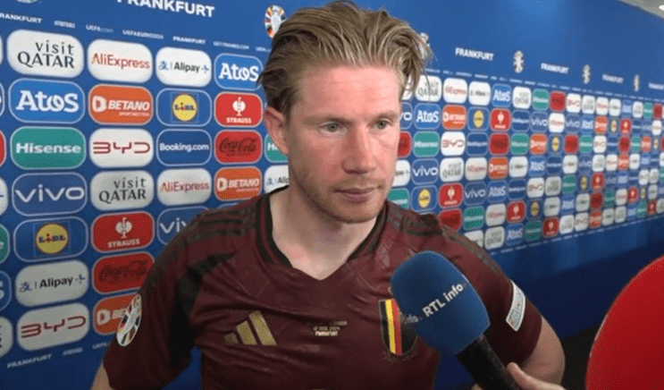 De Bruyne: We played well but didn't score, must beat Romania next