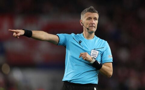 Official: Italian referee Orsato to officiate Serbia vs England, Portuguese refereeing team to oversee Netherlands vs Poland