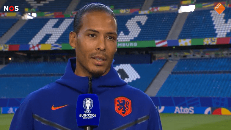 Only the captain can protest to the referee? Van Dijk: It doesn't make much difference, I've always liked shouting at officials anyway