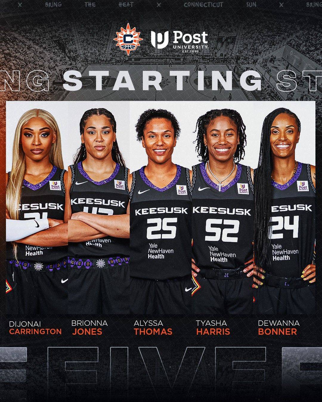 Clash on the Frontline! Sun vs. Sparks Starting Lineups: Bonner vs. Hamby