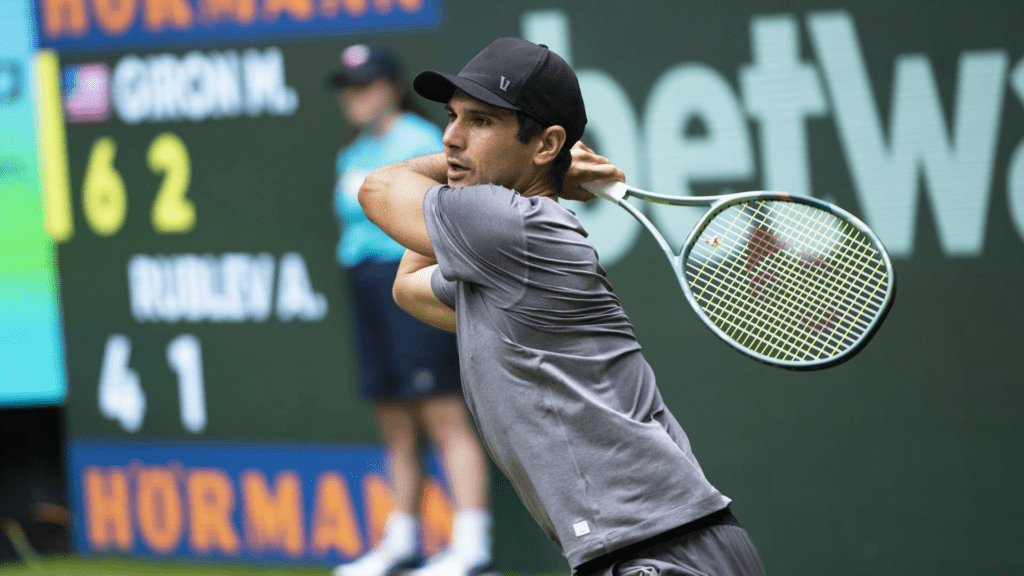 Marcos Giron's upset of Andrey Rublev in Halle may be a sign of things to come on grass
