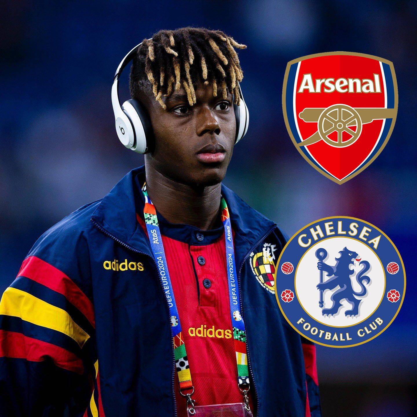 Arsenal Eyeing Release Clause for Nico Williams, Chelsea to Meet with Agent