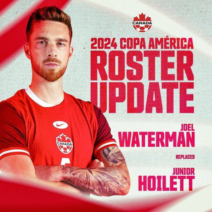 Canada Soccer Official: Hoilett Injured, Watman Steps in for Copa América Squad