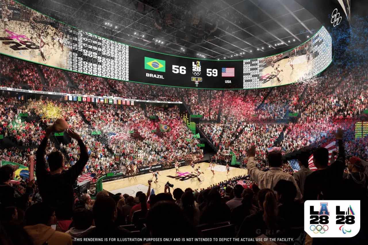 FIBA: Men's and Women's Basketball Tournaments at the 2028 Los Angeles Olympics to Be Held at Clippers' New Arena