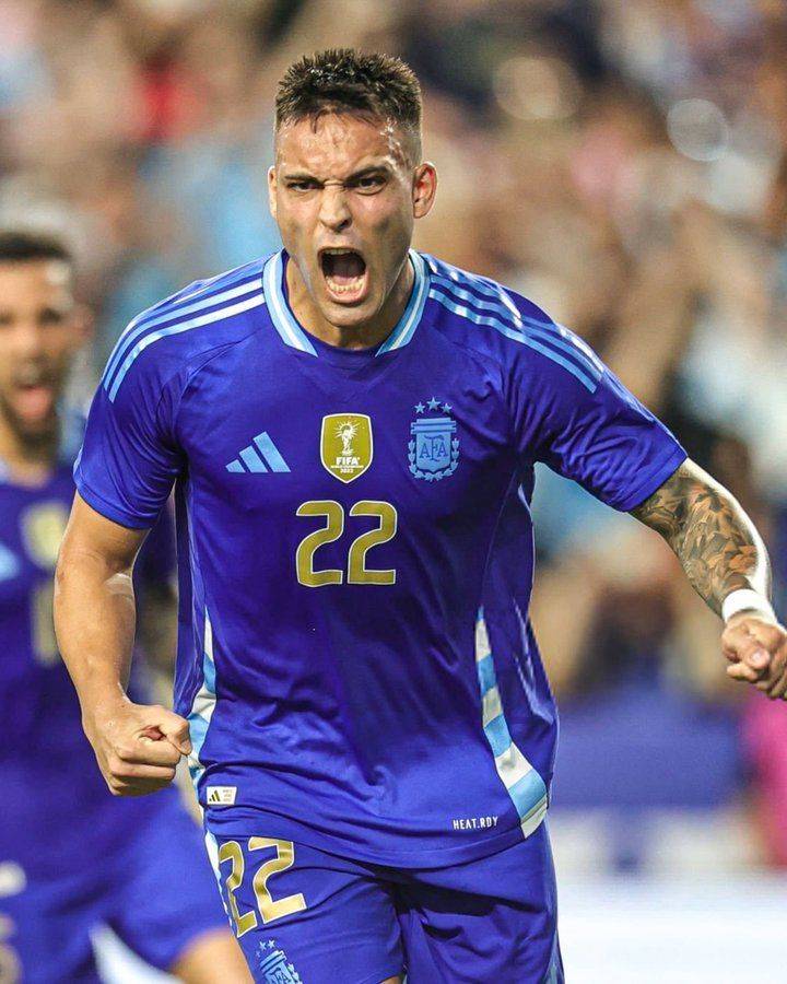 Lautaro: Thanks to Messi for letting me take the penalty, I'll give 100% for the national team