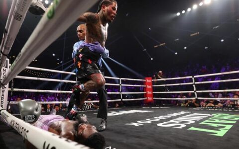 Gervonta "Tank" Davis Scores Eighth-Round KO Over Martin to Retain Title