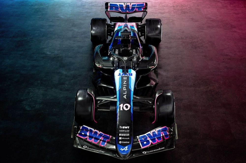 Alpine Unveils Its 'New Concept' 2024 F1 Car, the A524, as Drivers Show Patience and Faith