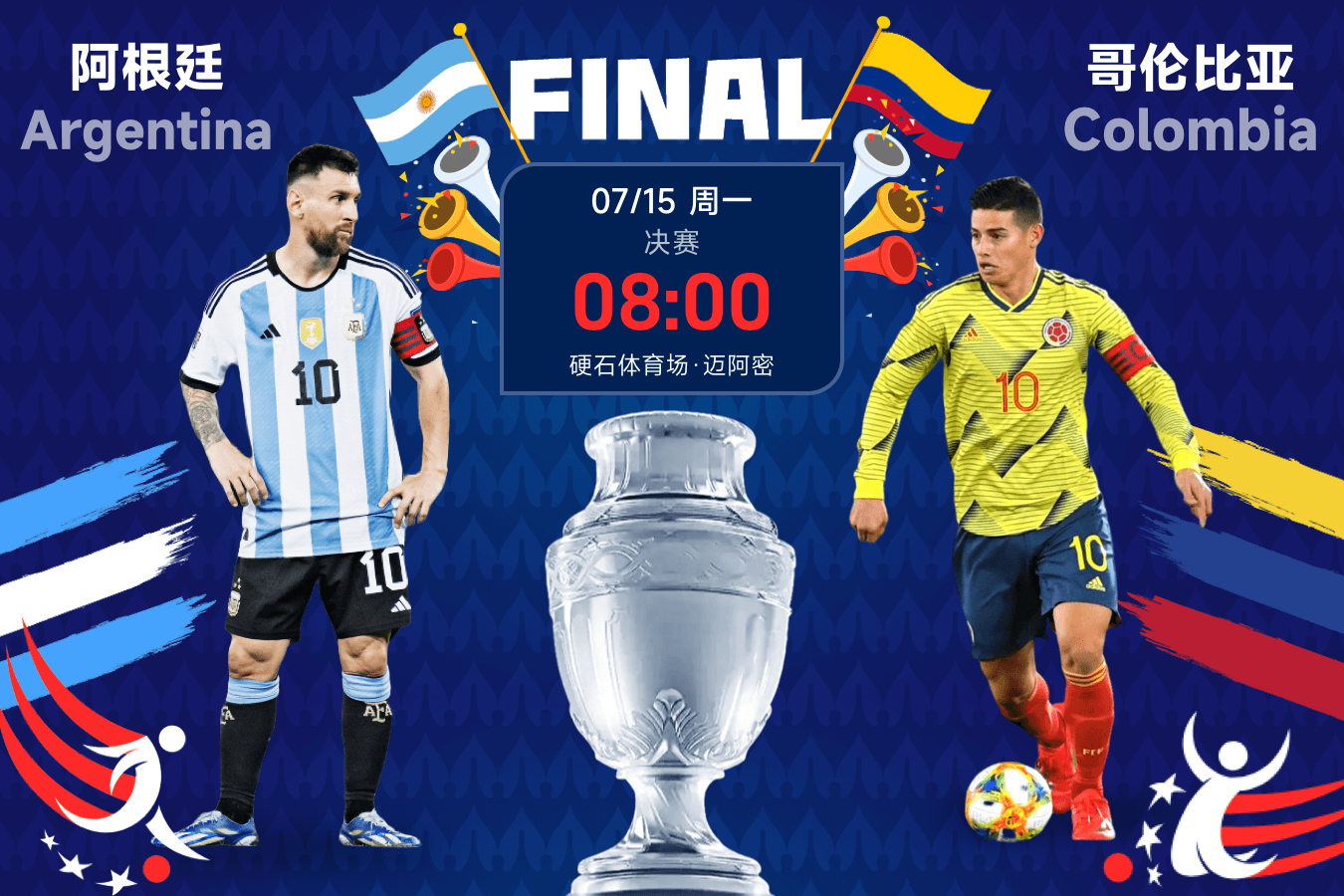 A Look Ahead to the Copa America: Messi Aims for Another Title! Will Argentina Achieve a Third Consecutive Major Title Win? Can Colombia Pull Off an Upset?