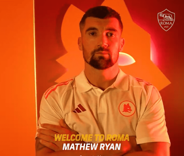 Official: AS Roma Signs Australian International Goalkeeper Mat Ryan