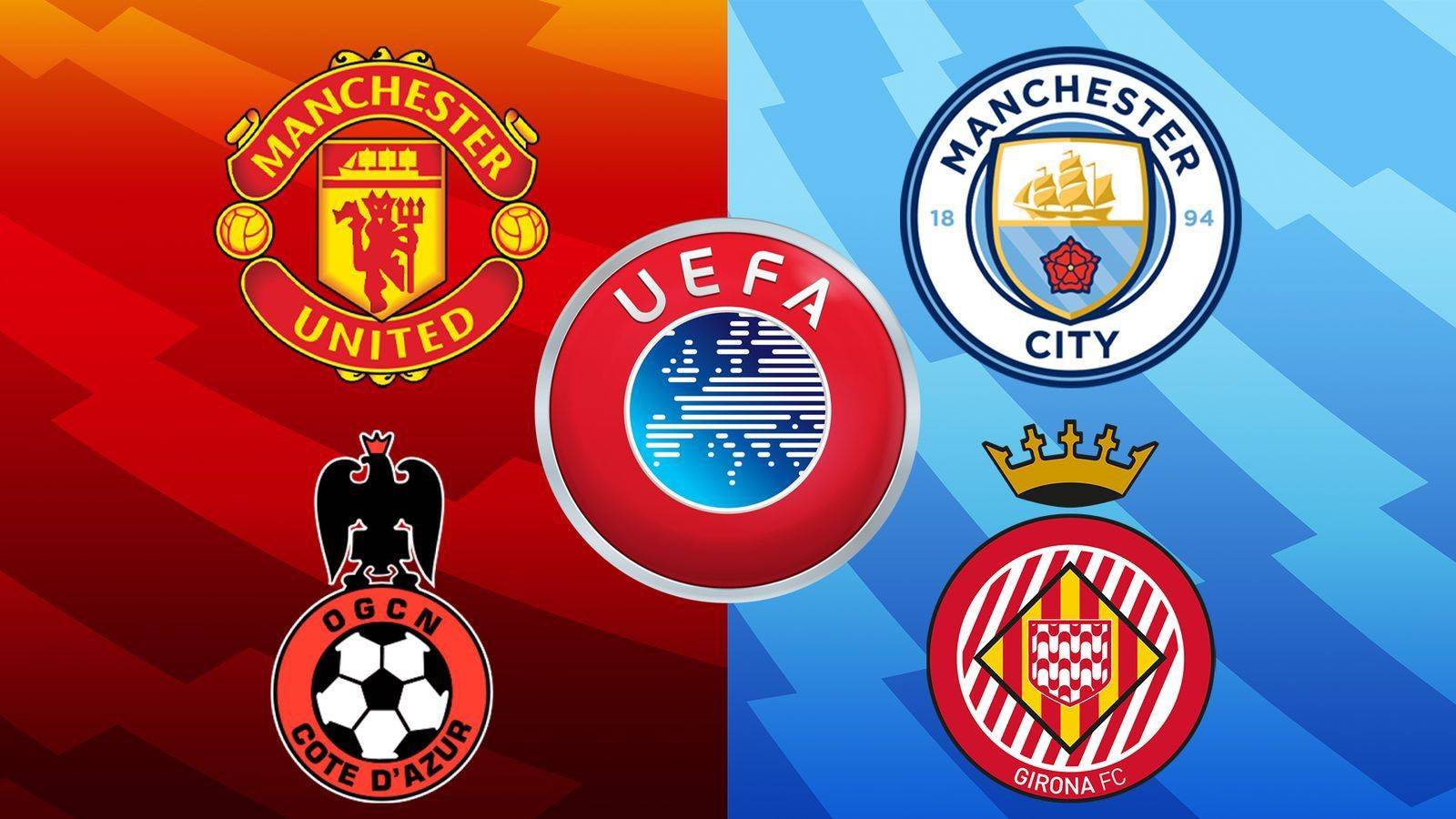 UEFA Official: Manchester United, Manchester City, Nice, and Girona Allowed to Compete in Same Continental Tournaments