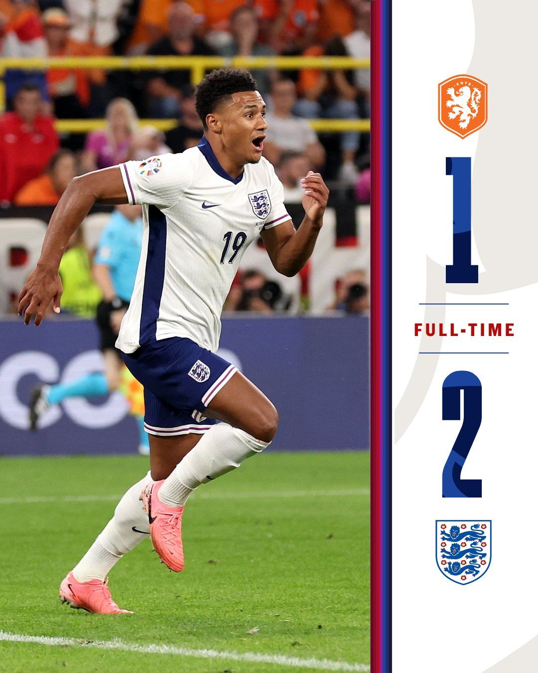 Substitute Strikes Late! Official: Watkins Named Man of the Match England vs Netherlands