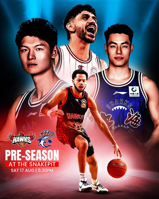 NBL Official: Illawarra Hawks and Brisbane Bullets to Play Two Pre-Season Games Against Shanghai Sharks in August