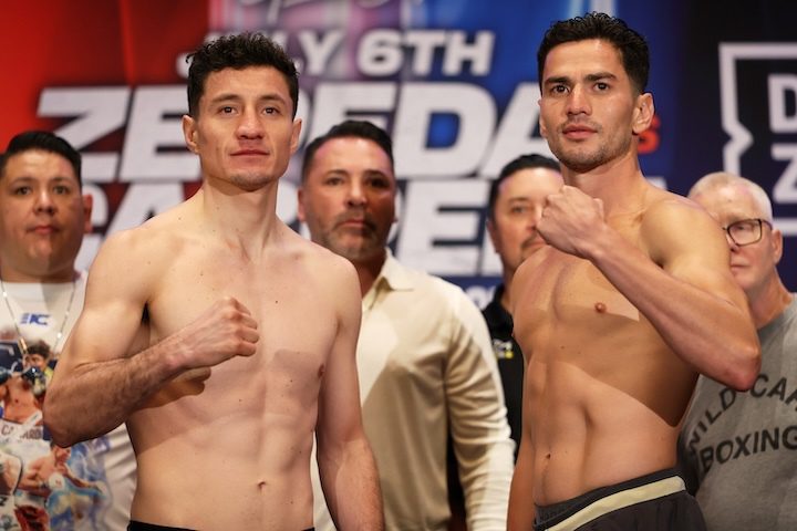 William Zepeda, Cabera Weigh In, Clash This Sunday