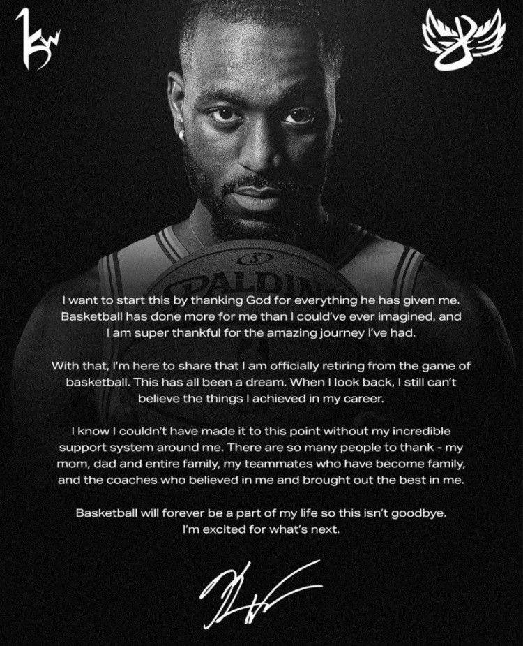 Kemba Walker Announces Retirement at 34