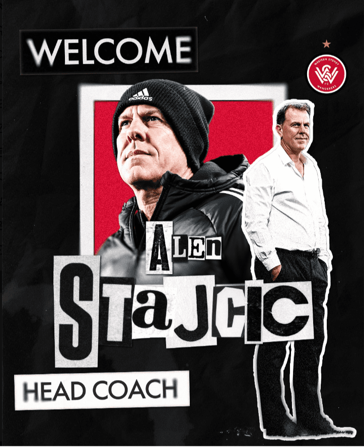 Western Sydney Wanderers Official: Former Perth Glory Coach Stajcic Takes Over as Manager