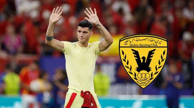 AS: Saudi Pro League newcomers Al-Qadsia eye Morata; Atletico may sign Dovbik as replacement