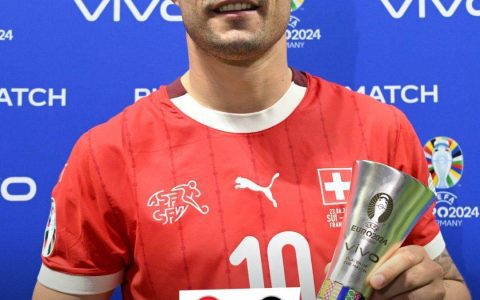 Official: Xhaka named Man of the Match in Switzerland vs Germany