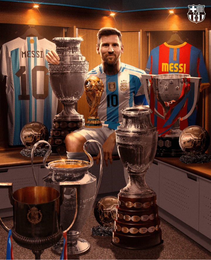 Barca Officially Sends Best Wishes Promptly: Gt! Congratulations, Leo