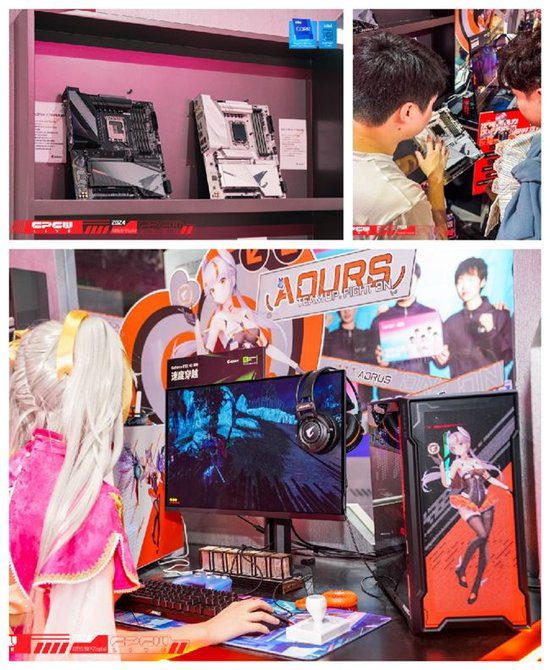 BilibiliWorld 2024: GIGABYTE AORUS' Kudanmu Space Showcases Beauty and Power