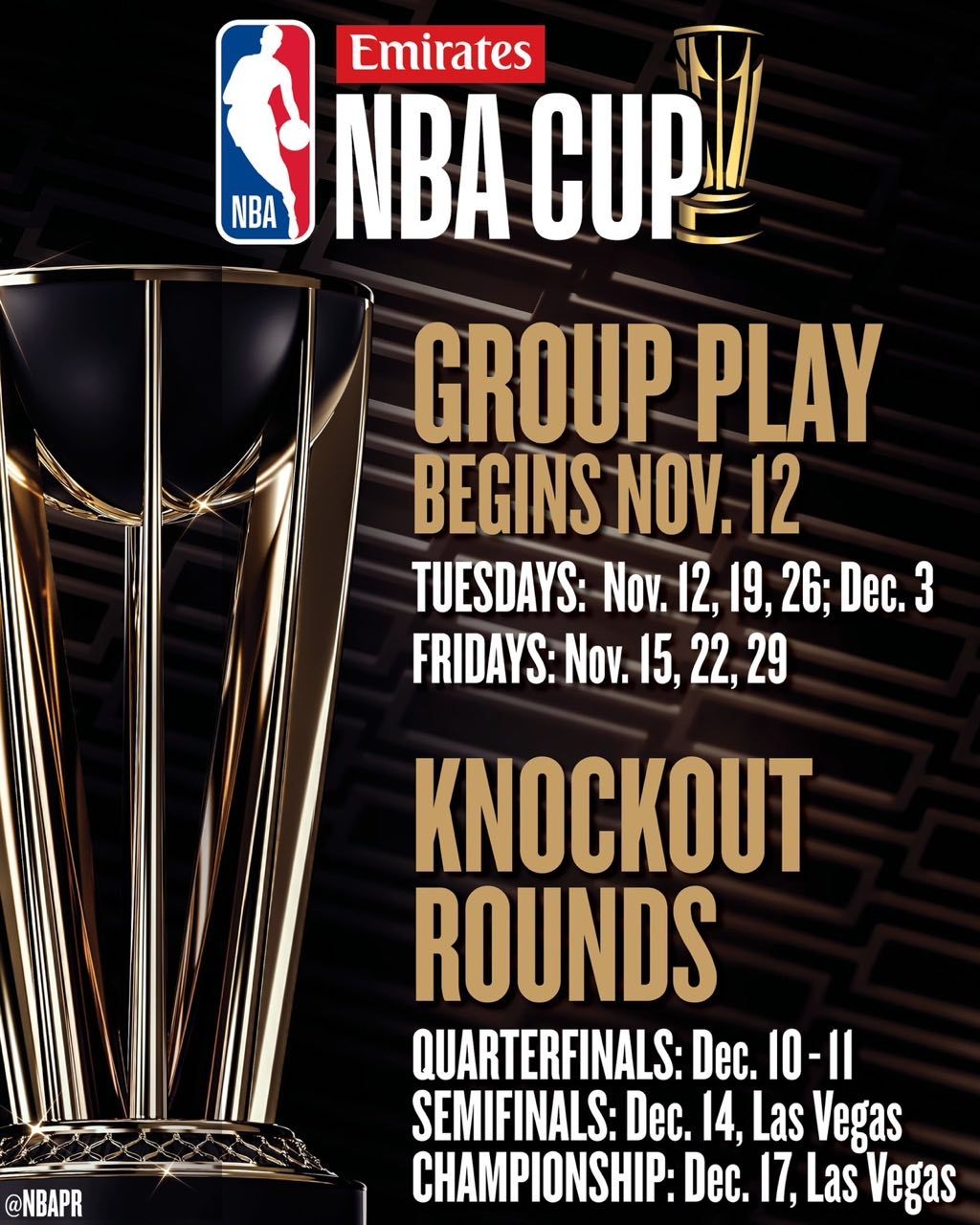 The NBA Officially Announces: The Mid-Season Tournament is Renamed the _NBA Cup_