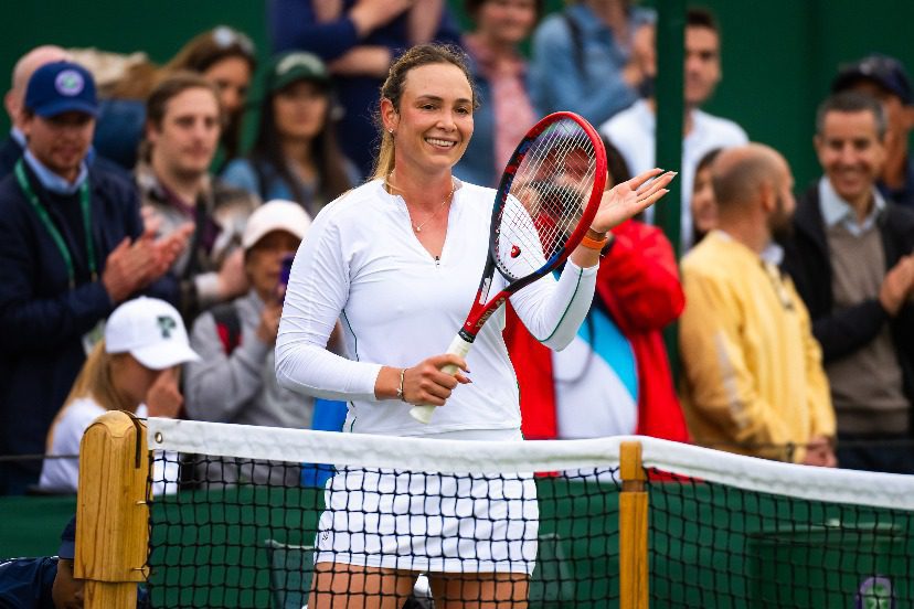 Match Report_Wimbledon 2024: Vikic Reverses 'Chinese-American Dark Horse' Sun Lulu in Three Sets, Enters Grand Slam Semifinals for the First Time