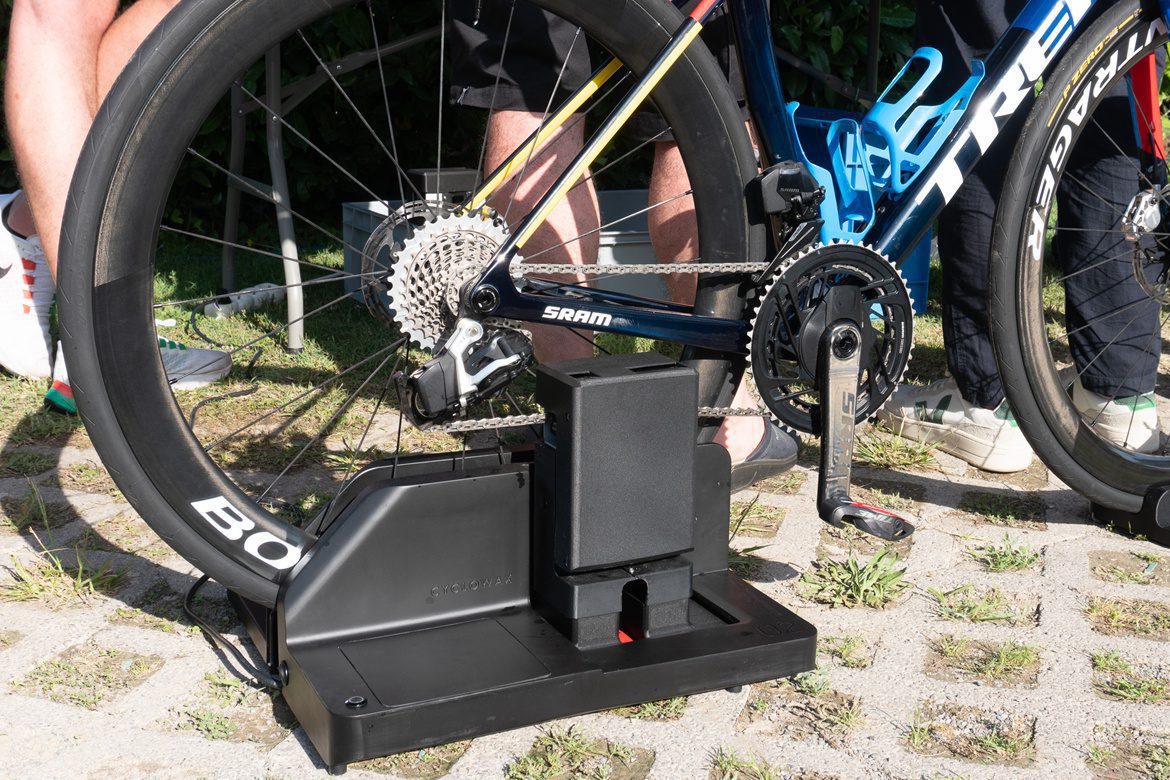 Prototype Automatic Waxing Machine at the Tour de France