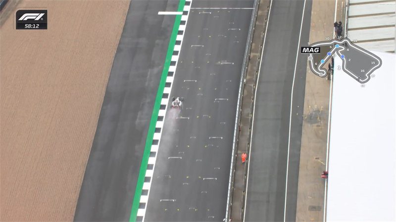 British F1 Grand Prix Third Practice Results: Three British Drivers Lock Out the Front Row, Zhou Guanyu in 18th Place!