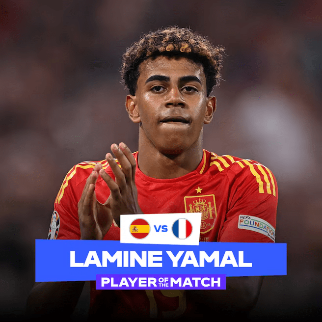 Official: Amalar Named Man of the Match in Spain vs France