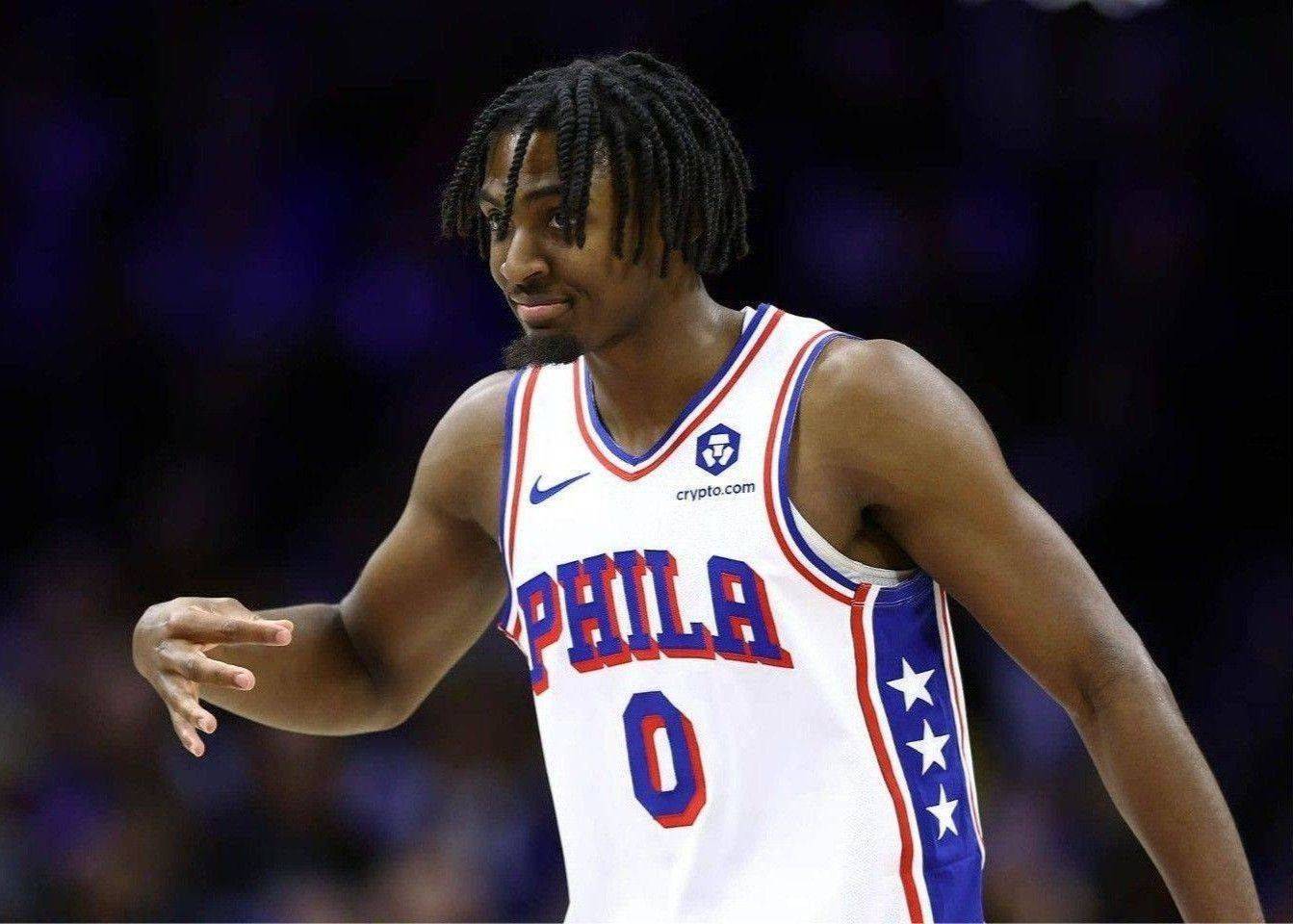 Tyrese Maxey tweets after Sixers sign George: Wait, what did I miss? You guys know I go to bed early