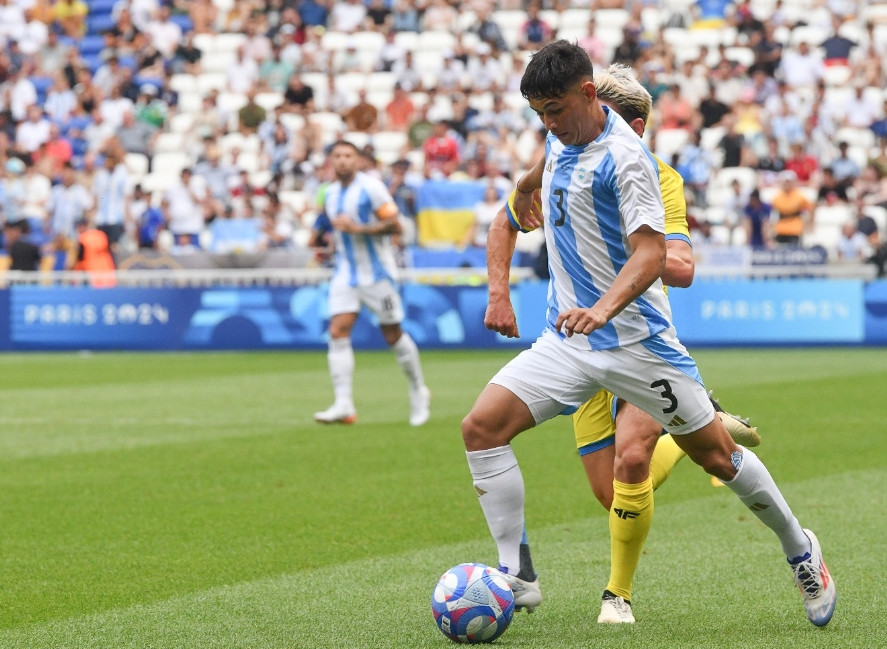 Olympic Men's Football Report: Almada Scores a Stunning Goal, Echeverry Nets as Argentina U23 Easily Defeats Ukraine U23