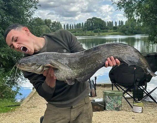 Relaxing! Foden on Holiday with Family, Catches Some Big Fish