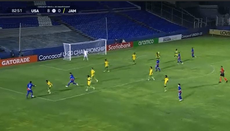 The US U20 Cup is Too Crazy! Vasquez Scores and Assists as USA Thrash Jamaica