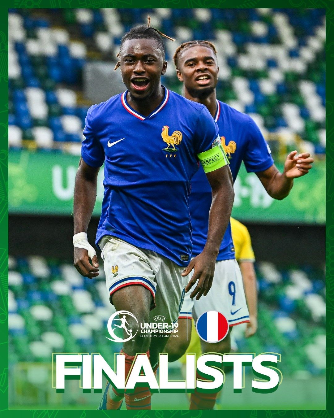 France U19 Advances to Euro U19 Final Will Contend for the Trophy Against Spain U19