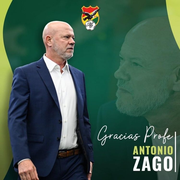 Bottom of the Group in the Copa America! Official: Bolivia's Coach Zag is Out