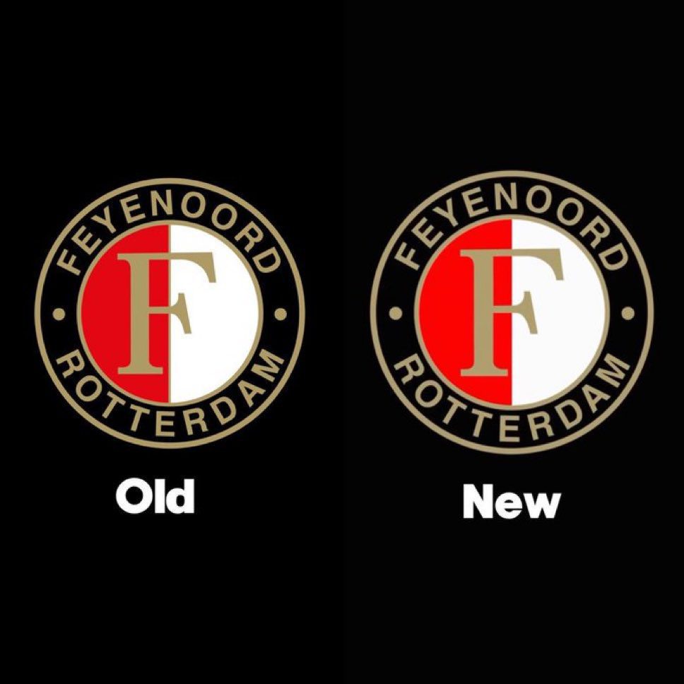 Spot the Difference? Feyenoord Unveils New Club Crest Barely Distinguishable from the Old One